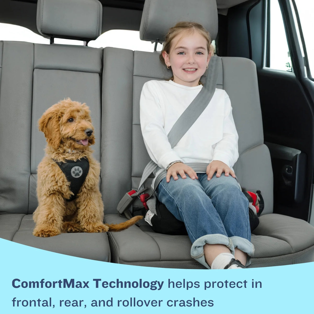 BUBBLEBUM INFLATABLE CAR BOOSTER SEAT - TRAVEL BOOSTER SEAT（SG）