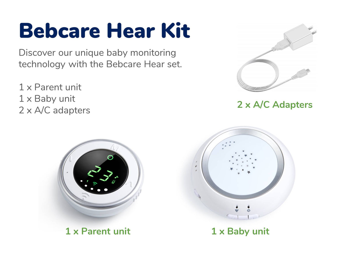 BEBCARE HEAR - DIGITAL AUDIO BABY MONITOR（SG）